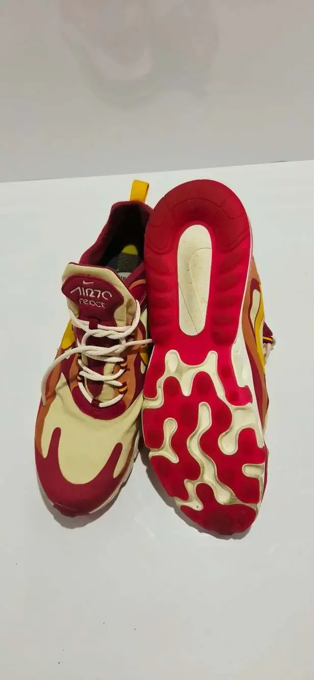 Nike Air Max 270 React Noble Red/Dark Sulfur (AO4971-601)